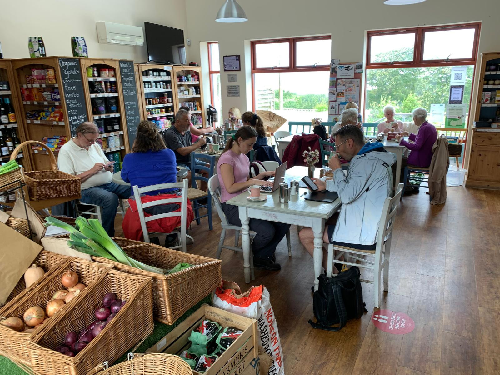 The coffee shop
